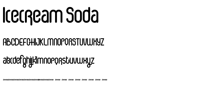 IceCream Soda font
